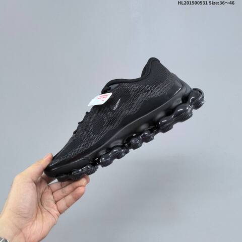 Nike Air Liquid Max Black Volt Green Silver EU 36-46 Running Shoe - Unisex (BS-60051)