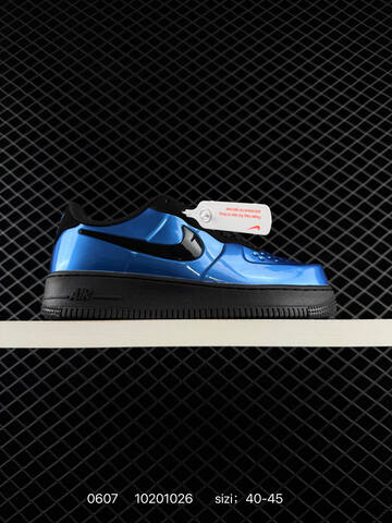 Nike Air Force 1 07 LV8 Black Silver White Orange 40-45 Lifestyle - Men's (BS-70928)