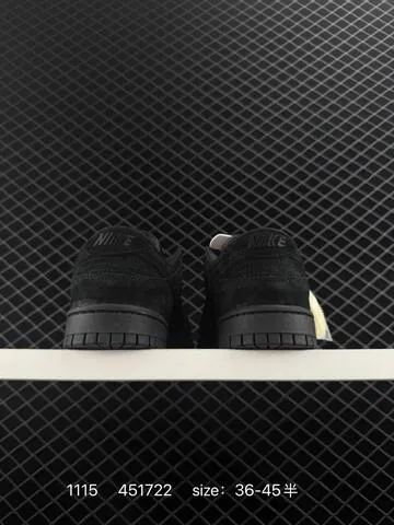 Nike SB Dunk Low Black EU 36-45 5 Skate - Unisex BS-74196