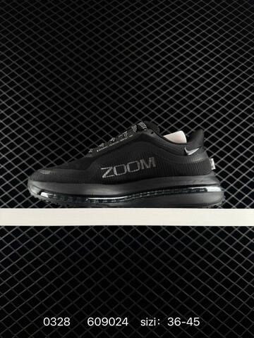 Nike Air Zoom Black Silver EU 36-45 Running - Unisex (BS-72392)