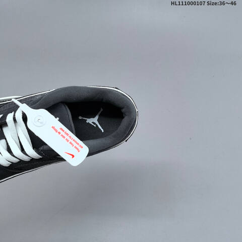 Jordan Flight Court HF3255-002 Black Grey White EU 36-46 Casual - Unisex BS-67066