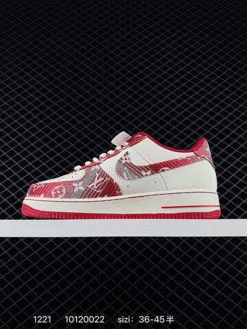 Nike Air Force 1 07 White Red EU 36-45 Lifestyle - Unisex (BS-73555)