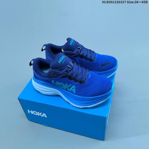 HOKA ONE ONE Bondi 8 Grey Black Red Purple Yellow EU 36-45 Running Shoe Running Sneakers Unisex BS-69372
