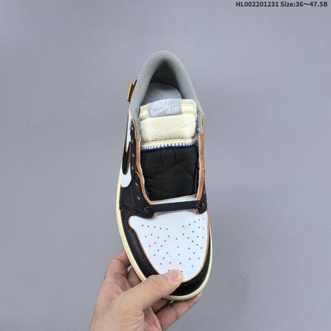 Jordan Air Jordan 1 Low x Union LA White Black Gray Red EU 36-47 5 Casual - Unisex (BS-67168)
