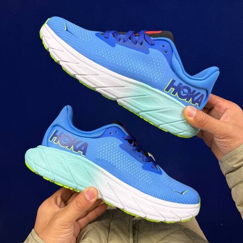 HOKA ONE ONE Arahi 7 White Black Blue Red Grey Running Shoe Running Sneakers (BS-86829)