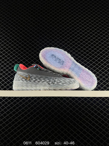 Nike S T CHARGE Grey White Purple Orange Black EU 40-46 Basketball - Men's (BS-70832)