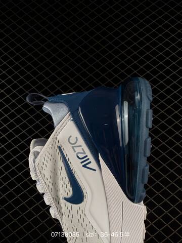 Nike Air Max 270 White Navy Blue Light Blue EU 36-46 5 Running - Unisex (BS-70265)