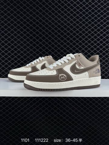 Nike Air Force 1 07 Low Beige Brown Cream 36-45 5 Lifestyle - Unisex (BS-74425)