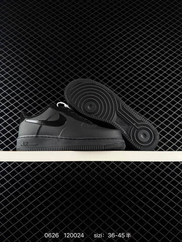 Nike Air Force 1 07 Posite Fl Max Triple Black EU 36-45 Sneaker - Unisex (BS-70569)