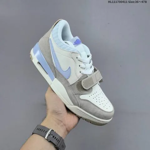Jordan Legacy 312 Low White Light Grey Light Blue EU 36-47 Basketball - Unisex BS-66236