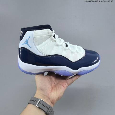 Jordan Air Jordan 11 Retro UNC Win Like 82 White Navy University Blue EU 36-47 5 Basketball - Unisex (BS-66209)
