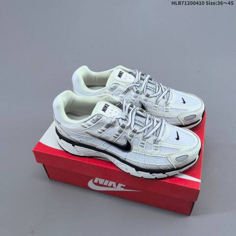 Nike P-6000 Grey White Black Khaki Cream EU 36-45 Running Shoe - Unisex (BS-60849)