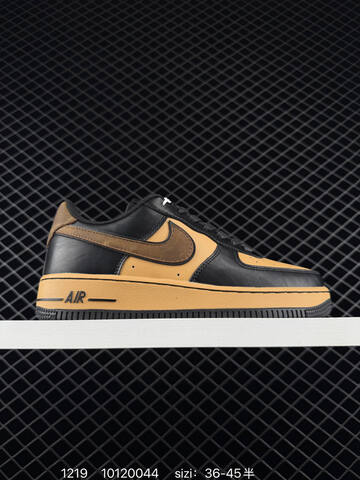 Nike Air Force 1 07 Low 3D DF0188-102 Black Tan Brown EU 36-45 5 Lifestyle - Unisex (BS-73600)