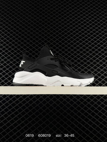 Nike Air Huarache City Mid Lea 819685-101 Black White Red EU 36-45 Sneaker - Unisex (BS-70691)