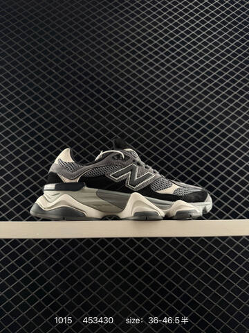 New Balance 9060 Black Grey Off White EU 36-46 5 Sneaker - Unisex (BS-82718)