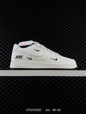 Nike Air Force 1 Off White Black Brown Gum EU 36-45 Casual - Unisex (BS-70456)