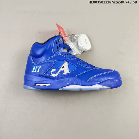 Awake NY x Air Jordan 5 Retro Blue AIR JORDAN 5 Aj5 5 Awake NY Jorda Lifestyle BS-67636