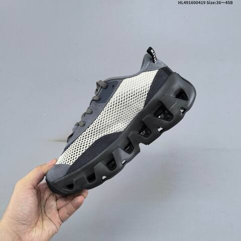On Running Cloudswift K-Tech 2 Kith Grey Dark Grey Off White Black EU 36-45 Running Shoe Running Sneakers - Unisex (BS-69596)