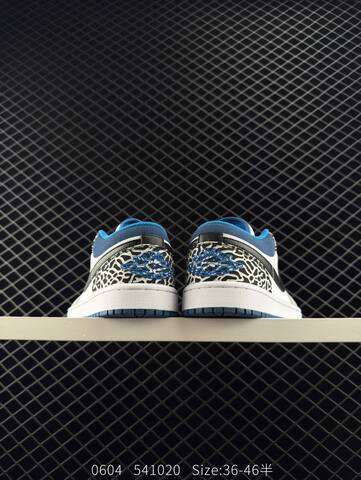 Jordan Air Jordan 1 Low Black Grey Red White EU 36-46 Basketball Shoe - Unisex (BS-81265)