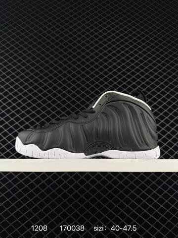 Nike Air Foamposite One Black White EU 40-47 5 Basketball - Men's (BS-73793)