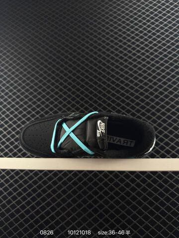 Jordan Air Jordan 1 Low Travis Scott Black Tiffany Blue White EU 36-46 Sneaker - Unisex (BS-80834)