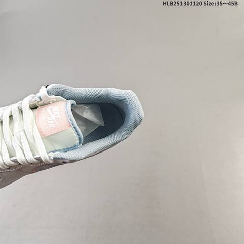 Nike Air Force 1 07 Low White Light Blue Light Pink EU 35-45 Sneaker - Unisex BS-63385