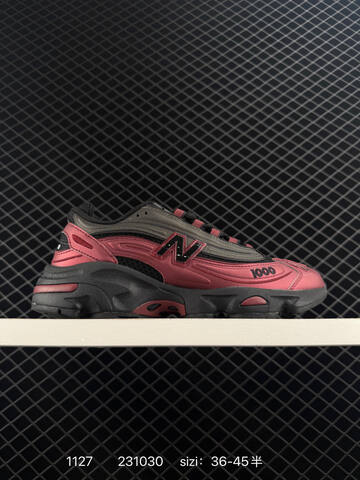 New Balance M1000 Grey Black White Cream EU 36-45 Sneaker - Unisex (BS-82546)