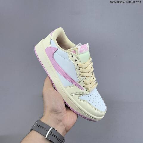 Travis Scott x Air Jordan 1 Low AIR JORDAN 1 Aj1 Lifestyle BS-66302