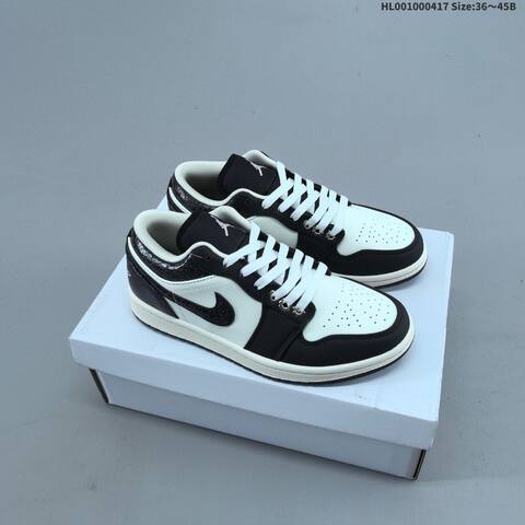 Jordan Air Jordan 1 Low SE Black White EU 36-45 Lifestyle - Unisex (BS-66153)