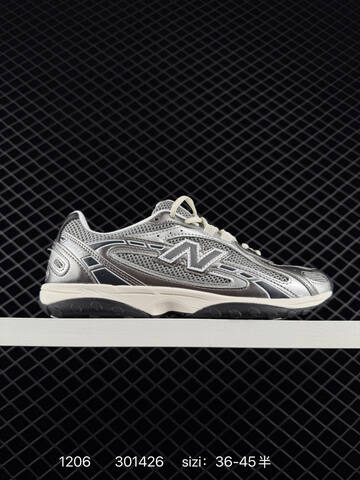 New Balance 204L U204LSWD Silver Off White Black EU 36-45 Running Shoe Unisex BS-82520