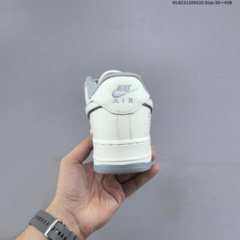 Nike Air Force 1 07 Off White Grey EU 36-45 Sneaker - Unisex (BS-60625)