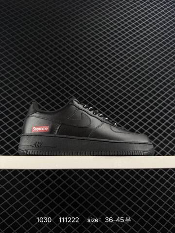 Nike Air Force 1 Low x Supreme White Red EU 36-45 Lifestyle - Unisex (BS-74459)