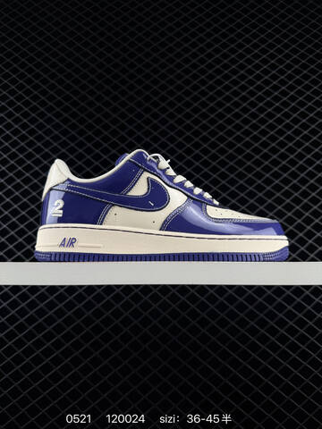 Nike Air Force 1 07 Navy Blue Cream White EU 36-45 Skate - Unisex (BS-71329)