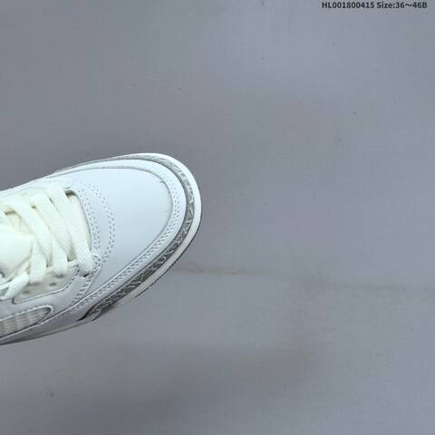 Jordan Air Jordan 3 5 Spizike Low White Grey EU 36-46 Basketball - Unisex (BS-66182)