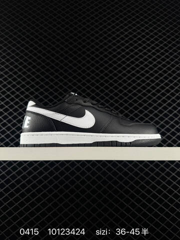 Nike Big Low 355152-016 Black White EU 36-45 Lifestyle - Unisex (BS-72076)