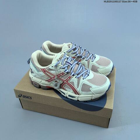 ASICS Gel Kahana 8 White Pink Beige EU 36-45 Trail Shoe Trail Running Sneakers - Unisex (BS-69060)