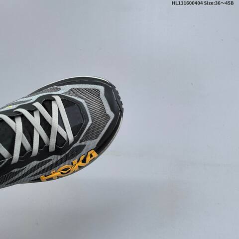 HOKA ONE ONE Mafate X Grey Black Orange Light Grey EU 36-45 Trail Shoe Trail Running Sneakers - Unisex (BS-69359)