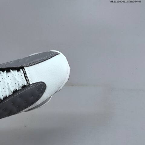 Jordan Air Jordan 13 White Gray Black 36 47 Basketball - Unisex (BS-66098)