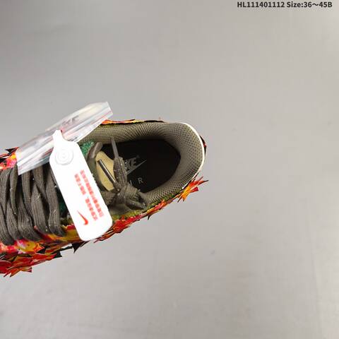 Nike Air Force 1 07 Low Red Orange Yellow Brown Green EU 36-45 Sneaker - Unisex BS-63827