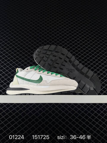 Nike Sacai x VaporWaffle White Green And Navy Blue EU 36-46 Lifestyle - Unisex (BS-72986)
