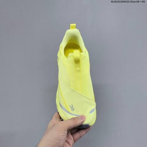 On Cloud X4 Neon Yellow Grey EU 36-45 Running Shoe Running Sneakers - Unisex (BS-69520)