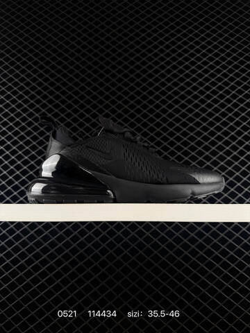 Nike Air Max 270 Black White Red Orange Yellow EU 35 5-46 Running - Unisex (BS-71315)