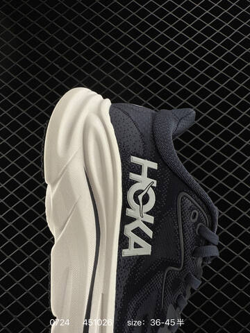HOKA ONE ONE Clifton 10 Dark Navy Off White Gray EU 36-45 Running Shoe Running Sneakers - Unisex (BS-86540)
