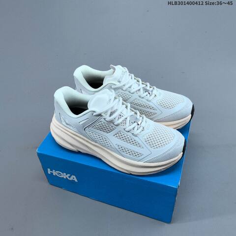 HOKA ONE ONE Clifton One9 Black Dark Grey EU 36-45 Running Shoe Running Sneakers - Unisex (BS-69353)