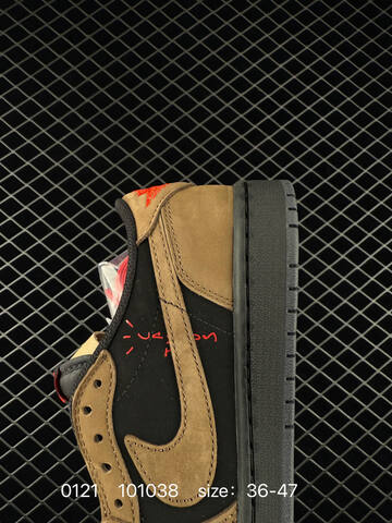Jordan Air Jordan 1 Low Black Brown Red EU 36-47 Sneaker - Unisex BS-79797