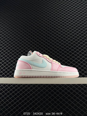 Jordan Air Jordan 1 Low Sail Light Pink White EU 36-46 Sneaker - Unisex (BS-81018)