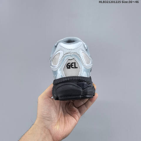 ASICS GEL-NYC Silver Grey Black EU 36-46 Running Shoe Running Sneakers - Unisex BS-69128