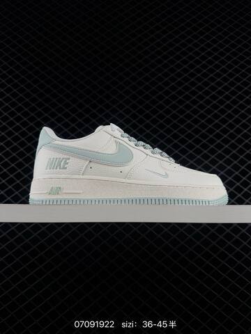 Nike Air Force 1 07 Off White Black Light Blue Burgundy EU 36-45 Casual - Unisex BS-70334