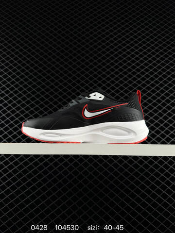 Nike Air Winflo 10 Black White Red 40-45 Running - Men's (BS-71806)