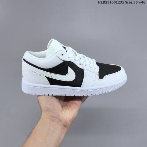 Jordan Air Jordan 1 Low Red White 36 46 Basketball - Unisex (BS-67160)